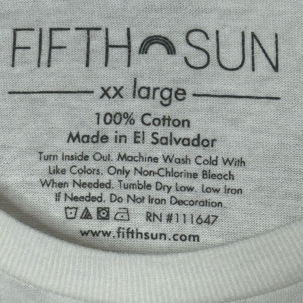 Fifth Sun “Be You” Rainbow Pride Graphic White Tee Unisex LGBTQ Shirt XXL New! - Picture 5 of 5